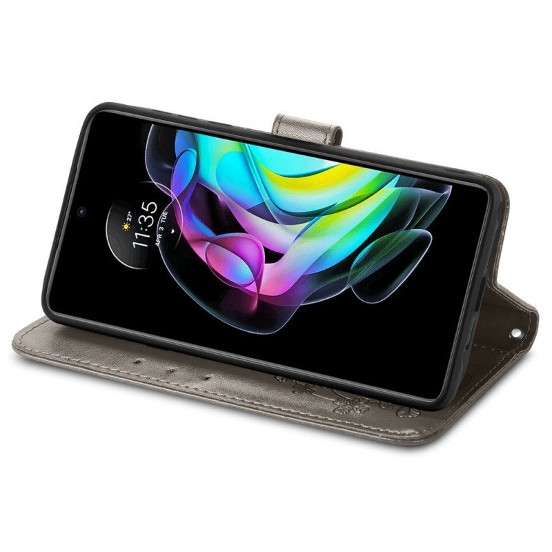 Kotelot Motorola Edge 20 Nelilehtinen Apila