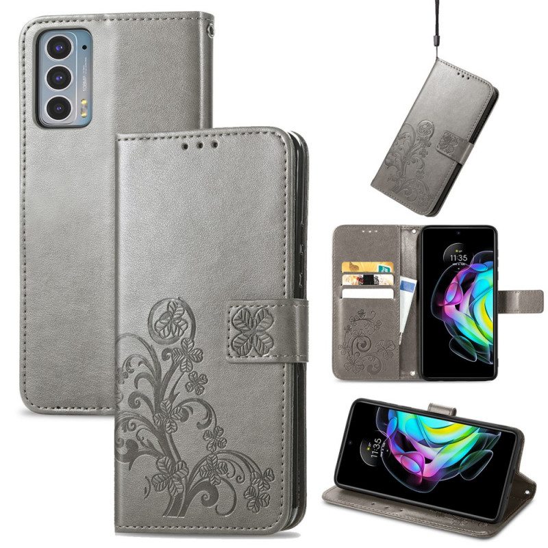 Kotelot Motorola Edge 20 Nelilehtinen Apila