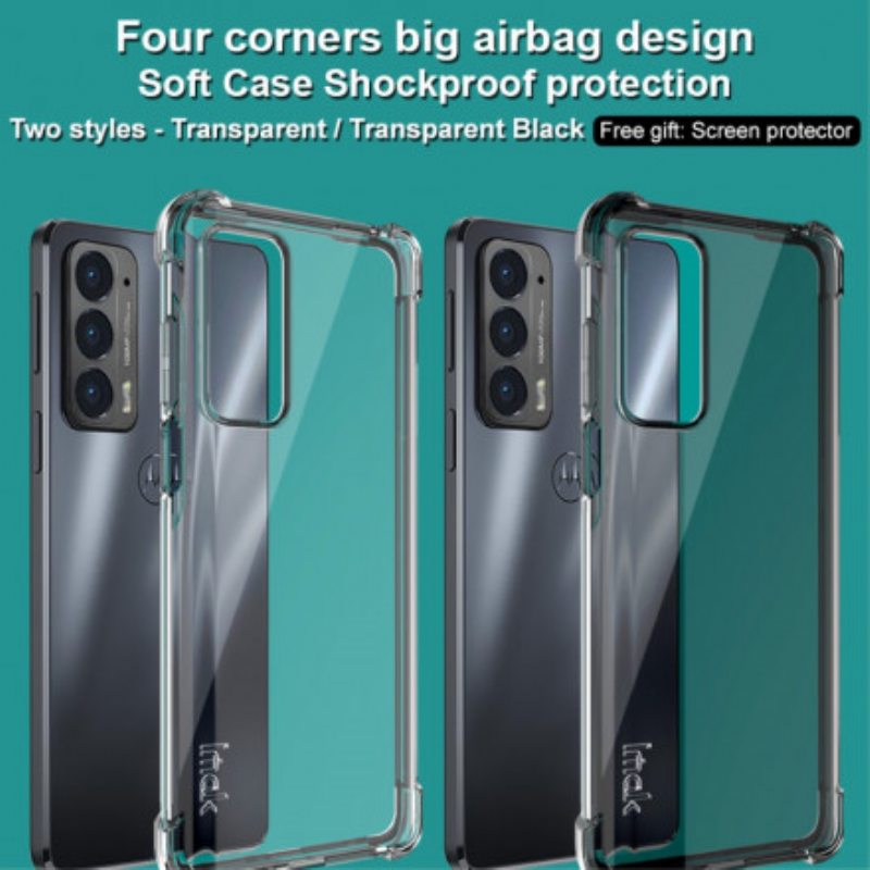 Kuori Motorola Edge 20 Läpinäkyvä Imak Screen Filmillä