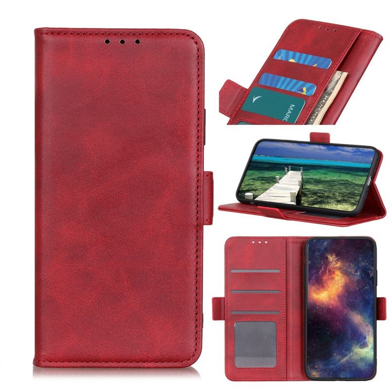 Nahkakotelo Huawei Nova 8i Kotelot Flip Kaksoisläppä