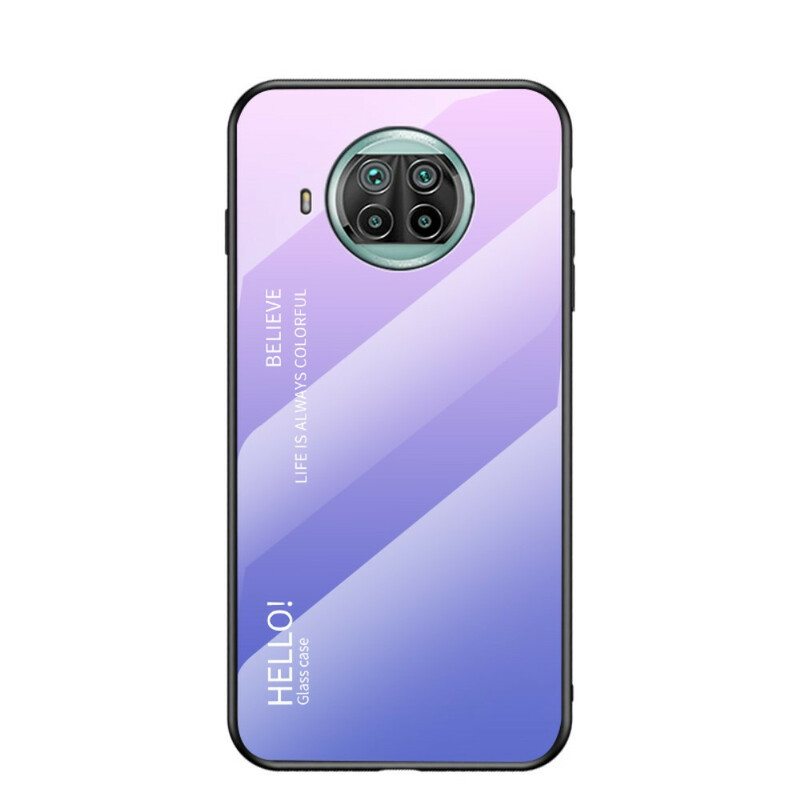 Case Xiaomi Redmi Note 9 Pro 5G Karkaistu Lasi Hello