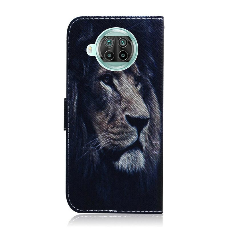 Flip Case Xiaomi Redmi Note 9 Pro 5G Unelma-leijona