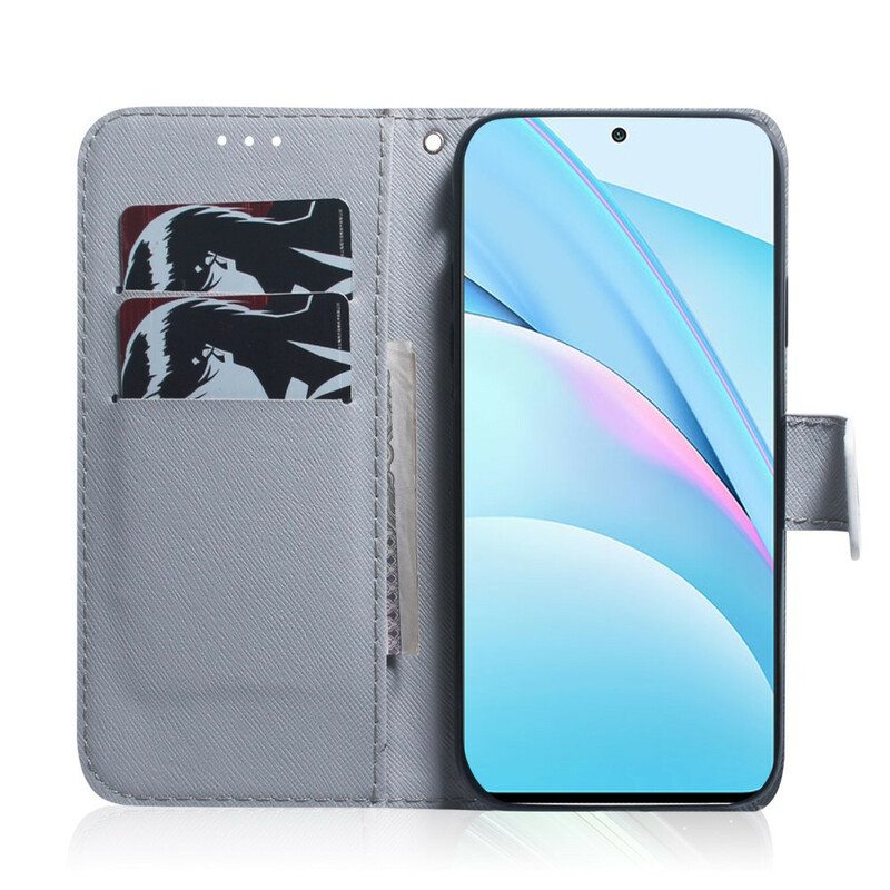 Flip Case Xiaomi Redmi Note 9 Pro 5G Unelma-leijona