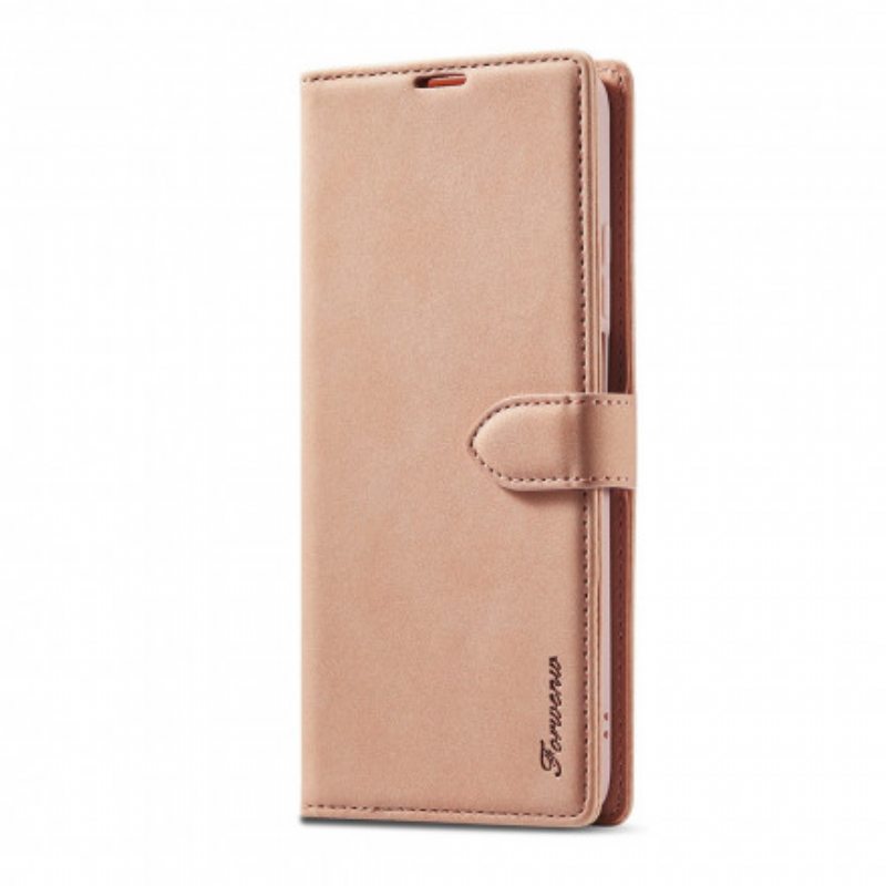 Kotelot Xiaomi Redmi Note 9 Pro 5G Forwenw Nahkaefekti