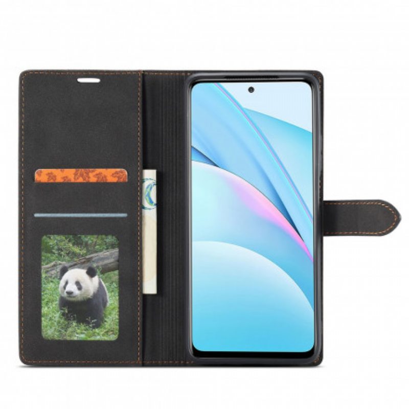 Kotelot Xiaomi Redmi Note 9 Pro 5G Forwenw Nahkaefekti