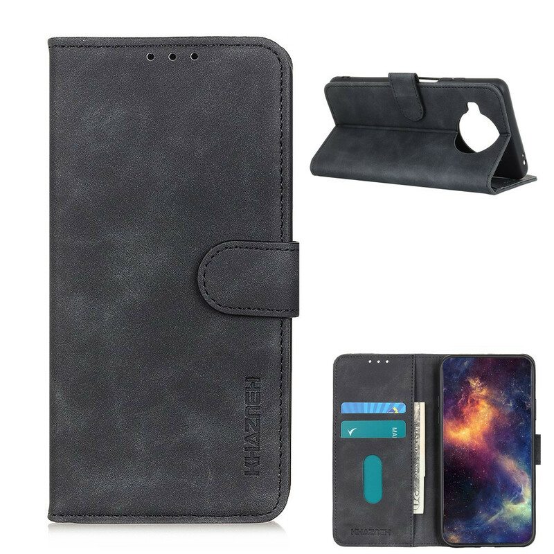 Kotelot Xiaomi Redmi Note 9 Pro 5G Khazneh Vintage Nahkaefekti