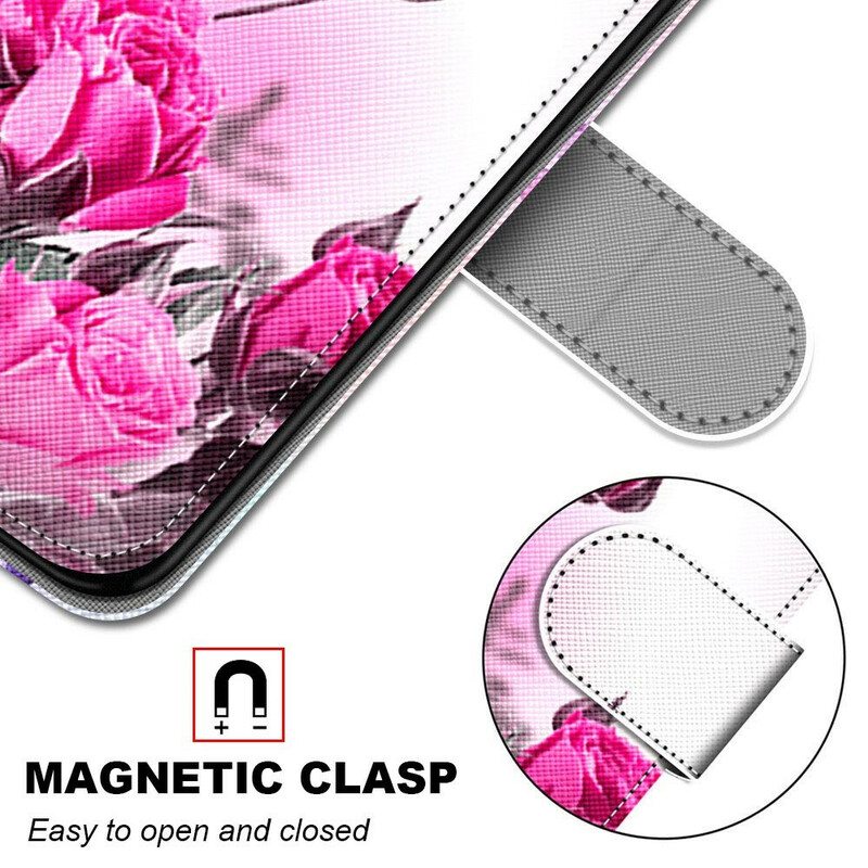 Kotelot Xiaomi Redmi Note 9 Pro 5G Vain Kukkia