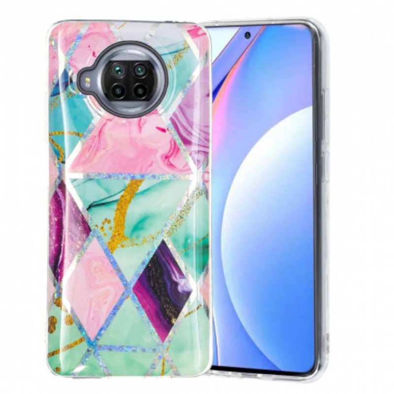 Kuori Xiaomi Redmi Note 9 Pro 5G Glitter Design Marble