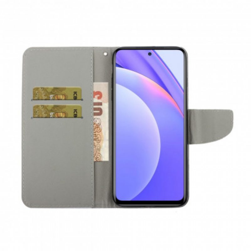 Nahkakotelo Xiaomi Redmi Note 9 Pro 5G Maali