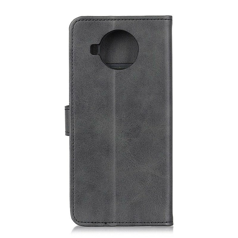 Nahkakotelo Xiaomi Redmi Note 9 Pro 5G Matta Nahkaefekti