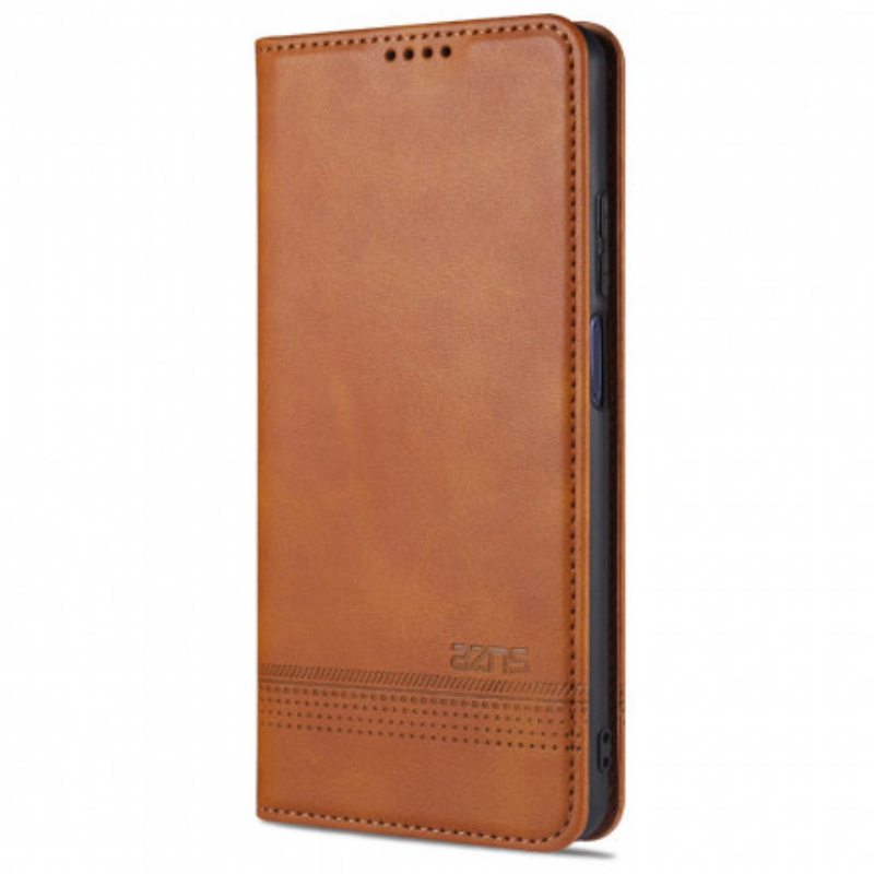 Puhelinkuoret Xiaomi Redmi Note 9 Pro 5G Kotelot Flip Azns-nahkamuotoilu