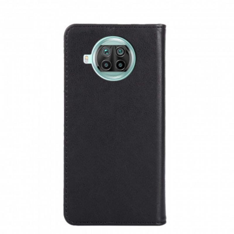 Puhelinkuoret Xiaomi Redmi Note 9 Pro 5G Kotelot Flip Nahkatyyli Niiteillä
