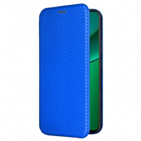 Nahkakotelo Realme 12 Plus 5g Puhelinkuoret Hiilikuitu