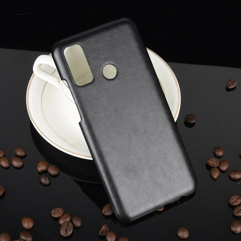 Case Huawei P Smart 2020 Litchi Performance -nahkaefekti
