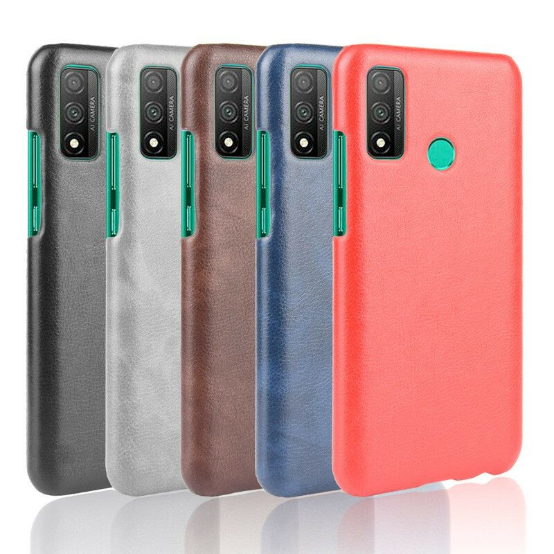 Case Huawei P Smart 2020 Litchi Performance -nahkaefekti