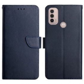 Kotelot Moto E40 / E30 / E20 Aitoa Nappan Nahkaa