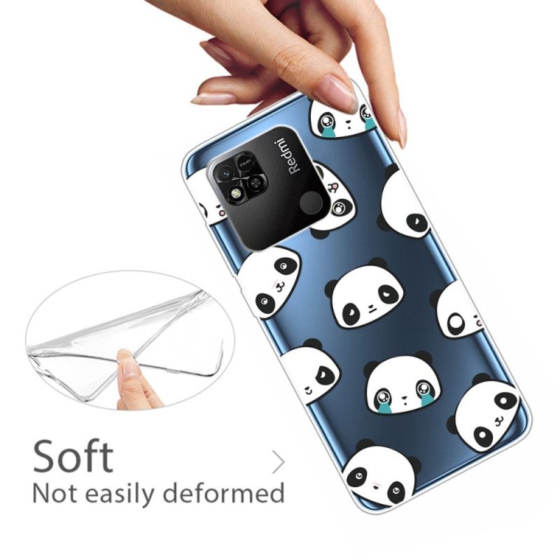 Case Xiaomi Redmi 10A Saumaton Söpö Panda