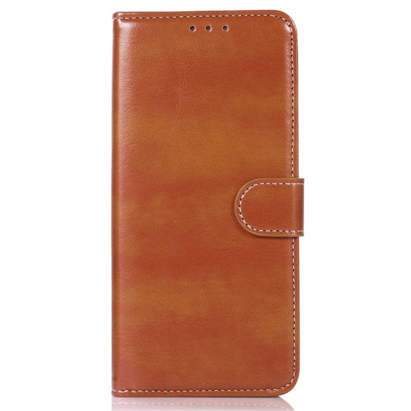 Kotelot Xiaomi Redmi 10A Couture-nahkaefekti
