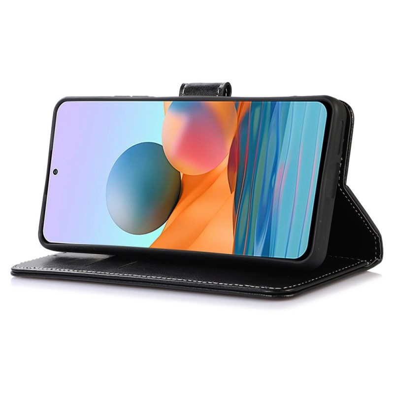 Kotelot Xiaomi Redmi 10A Couture-nahkaefekti