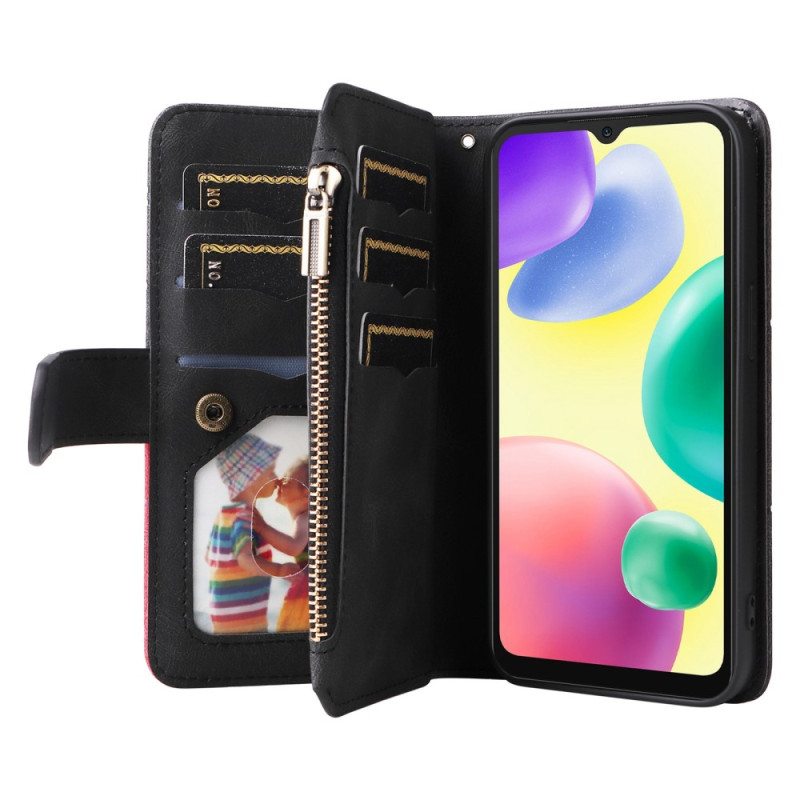 Kotelot Xiaomi Redmi 10A Kaksivärinen Kolikkopussilla