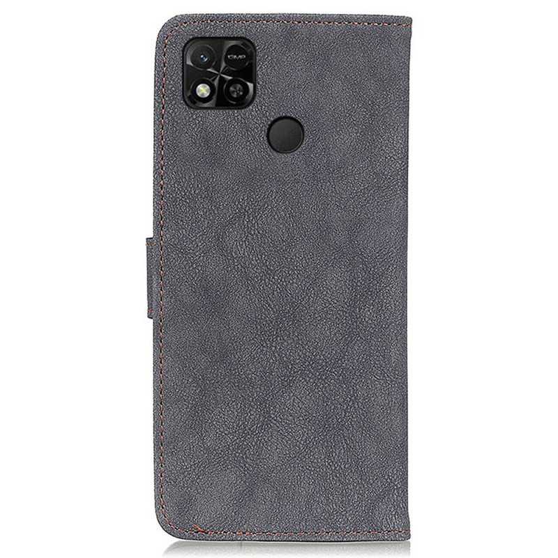 Kotelot Xiaomi Redmi 10A Khazneh Haljasnahkaa