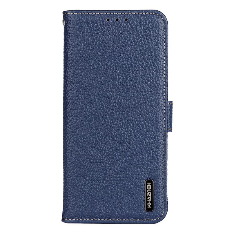 Kotelot Xiaomi Redmi 10A Khazneh Litsi Nahka