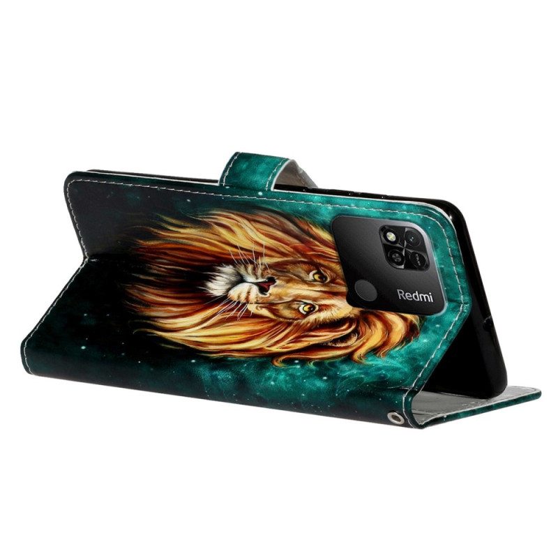 Kotelot Xiaomi Redmi 10A Suojaketju Kuori Lanyard Lion