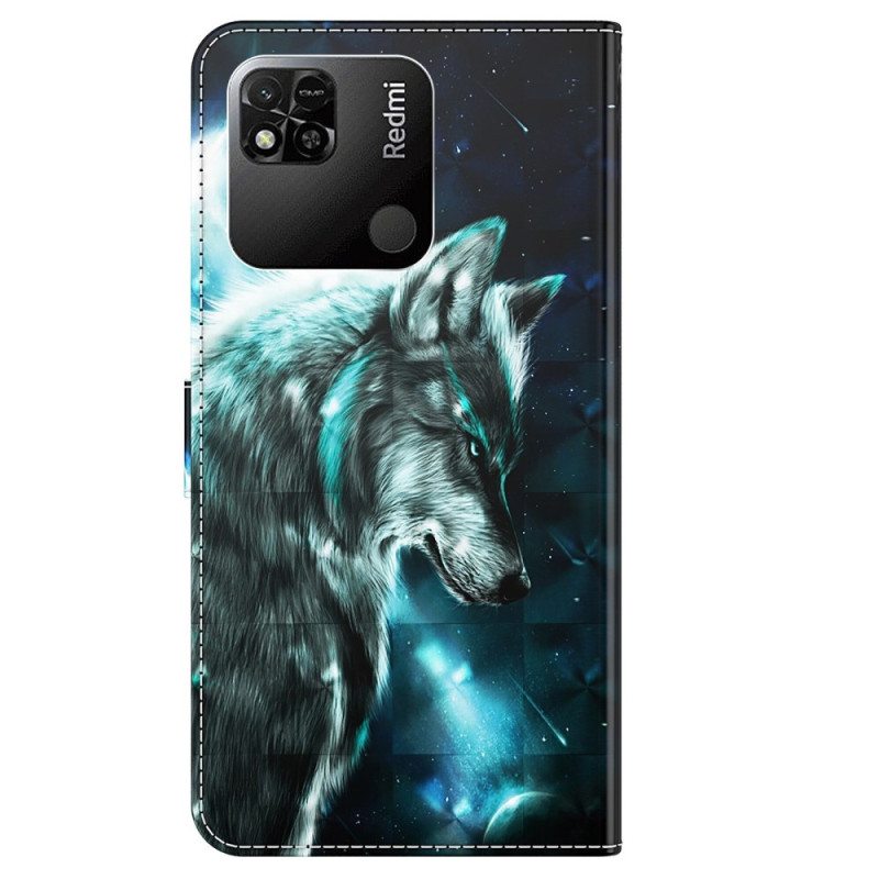 Kotelot Xiaomi Redmi 10A Suojaketju Kuori Lanyard Wolf