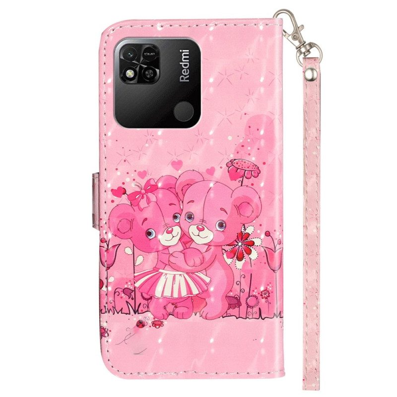 Kotelot Xiaomi Redmi 10A Suojaketju Kuori Nallekarhuja