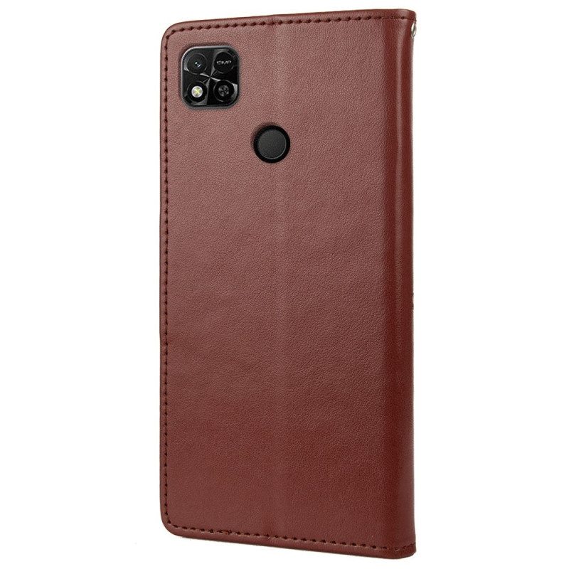 Kotelot Xiaomi Redmi 10A Suojaketju Kuori Perhoset Ja Kukat -hihna