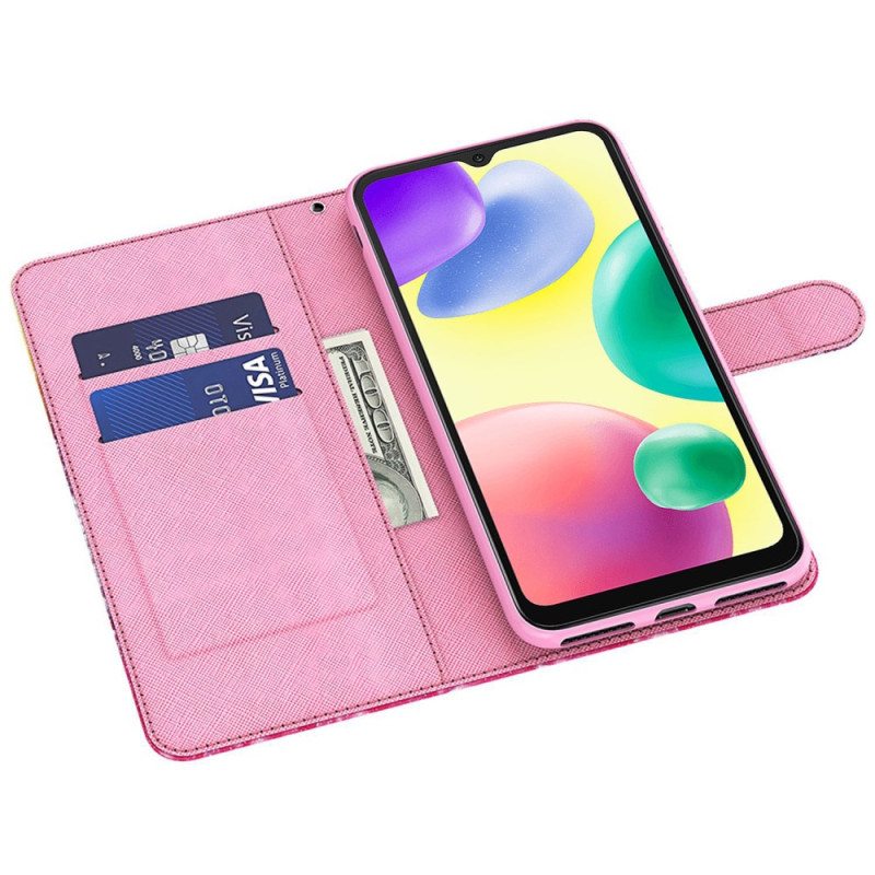 Kotelot Xiaomi Redmi 10A Suojaketju Kuori Stringit Perhoset