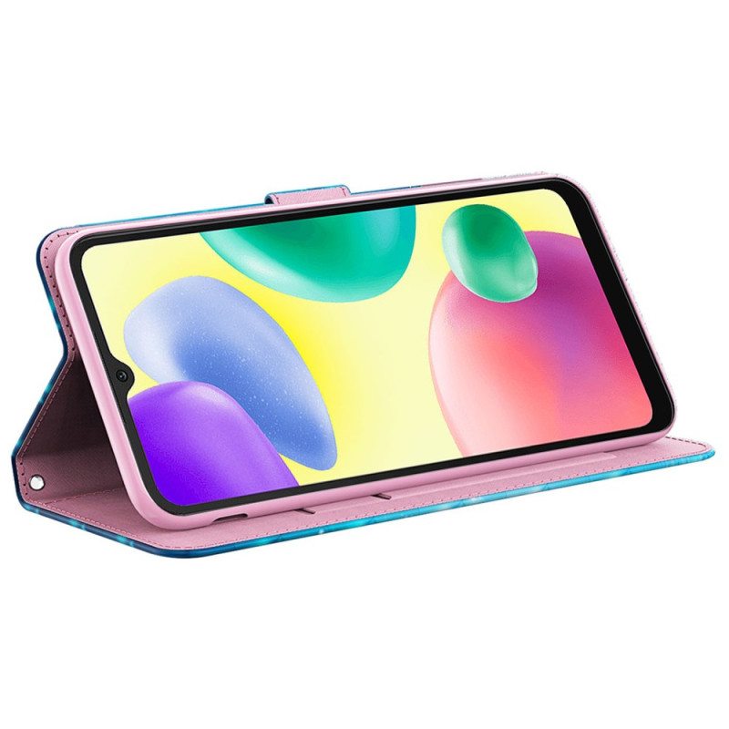 Kotelot Xiaomi Redmi 10A Suojaketju Kuori Stringit Perhoset