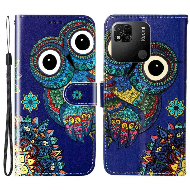 Kotelot Xiaomi Redmi 10A Suojaketju Kuori Thong Pöllö