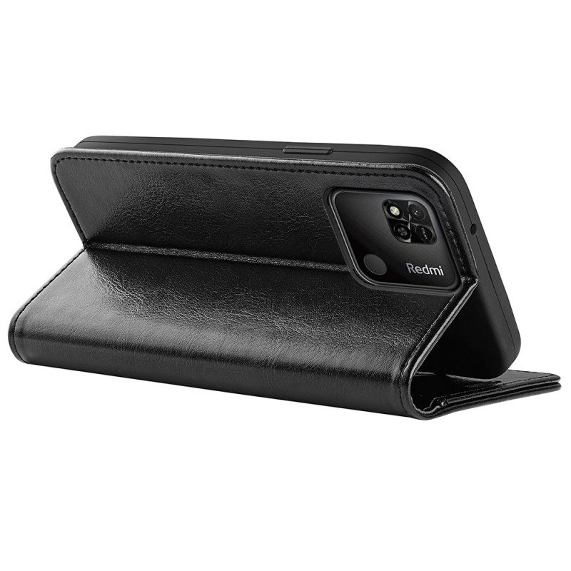 Kotelot Xiaomi Redmi 10A Vintage Keinonahkaa