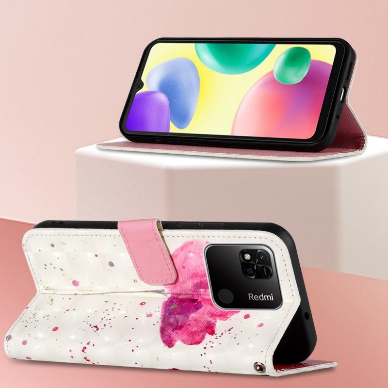 Kuori Kotelot Xiaomi Redmi 10A Suojaketju Kuori Hihna Poppy