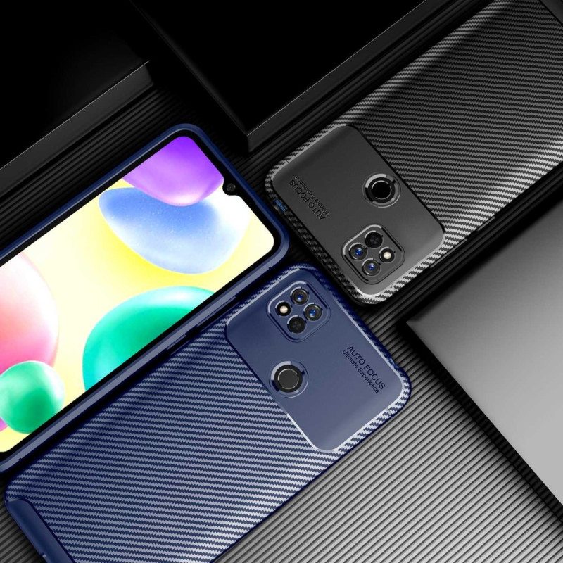 Kuori Xiaomi Redmi 10A Joustava Hiilikuiturakenne