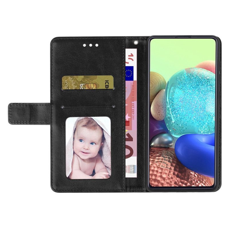 Nahkakotelo Xiaomi Redmi 10A Suojaketju Kuori Y Strappy Design
