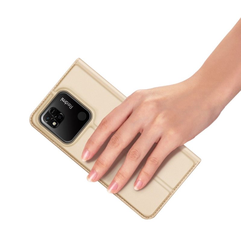 Puhelinkuoret Xiaomi Redmi 10A Kotelot Flip Skin-pro-sarja Dux Ducis