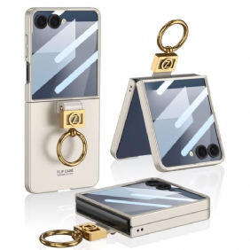 Case Samsung Galaxy Z Flip 7 Puhelinkuoret Sormusteline Ja Näytönsuoja Gkk