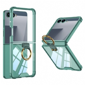 Kuori Samsung Galaxy Z Flip 7 Sormuspidike Ja Suojaus Iskunkestävä Suojakuori