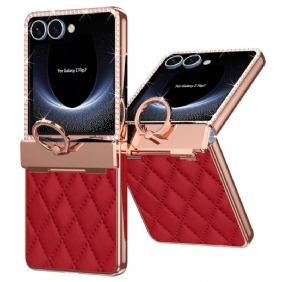 Kuori Samsung Galaxy Z Flip 7 Sormusteline Ja Strassikoriste