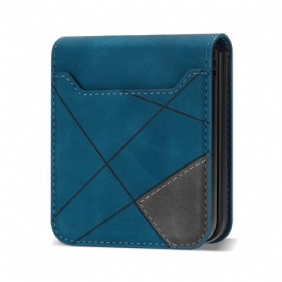 Puhelinkuoret Samsung Galaxy Z Flip 7 Kuviollinen Korttiteline