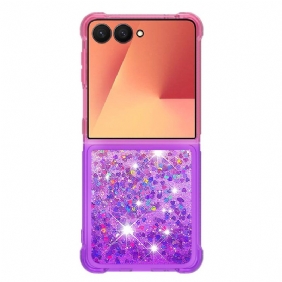 Puhelinkuoret Samsung Galaxy Z Flip 7 Liukuvärjätyt Paljetit