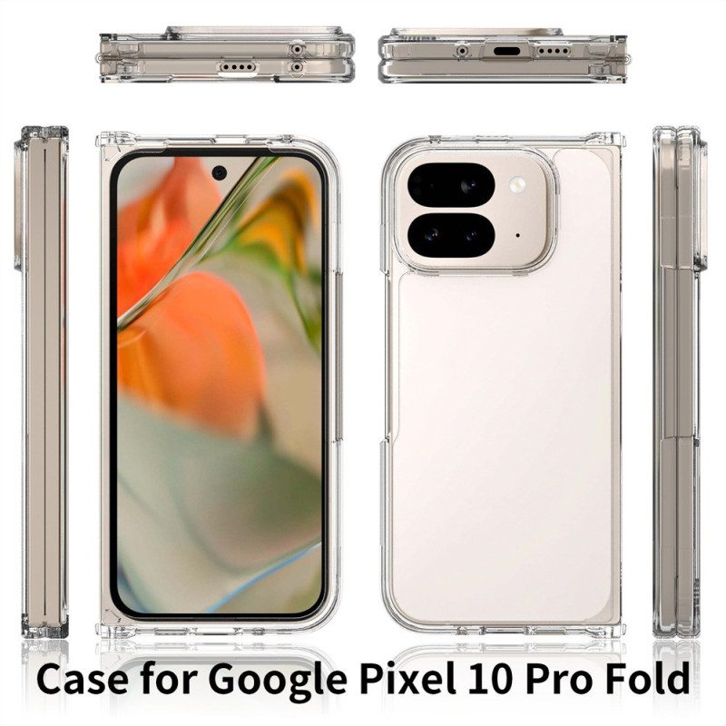 Kuori Google Pixel 10 Pro Fold Läpinäkyvä Hybridi