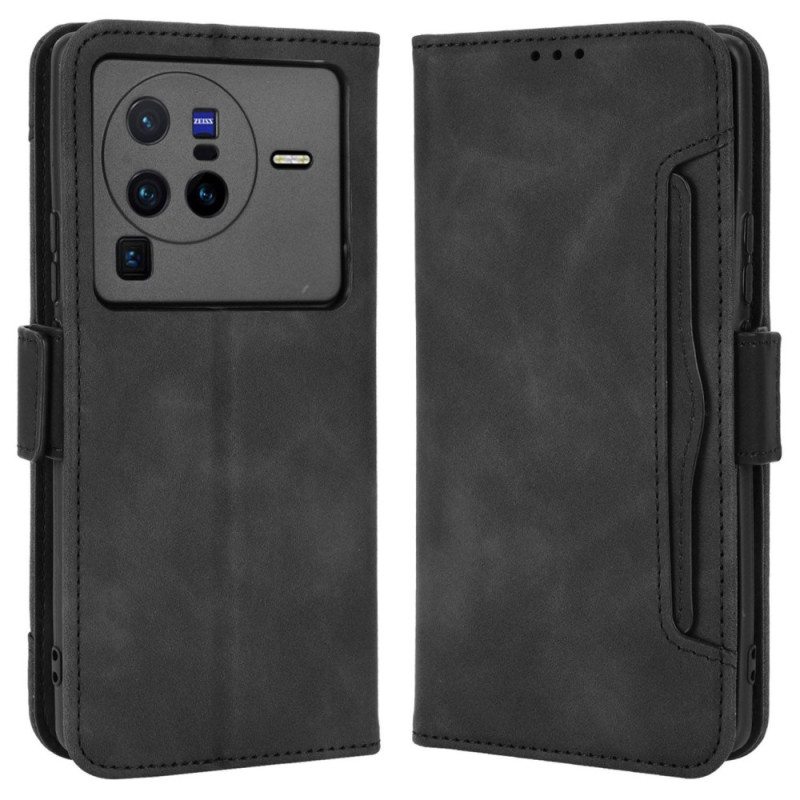 Kotelot Vivo X80 Pro Useita Kortteja