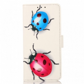 Flip Case Samsung Galaxy A03s Leppäkerttu