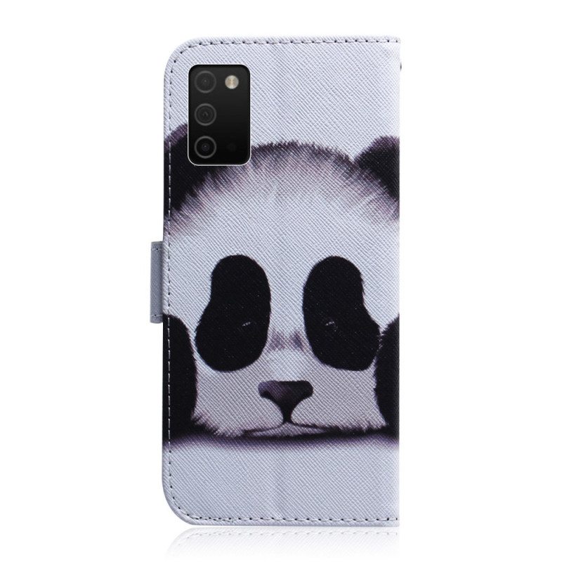 Flip Case Samsung Galaxy A03s Pandan Kasvot