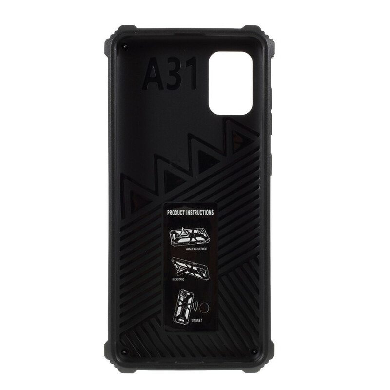 Case Samsung Galaxy A31 Irrotettava Jalustalla