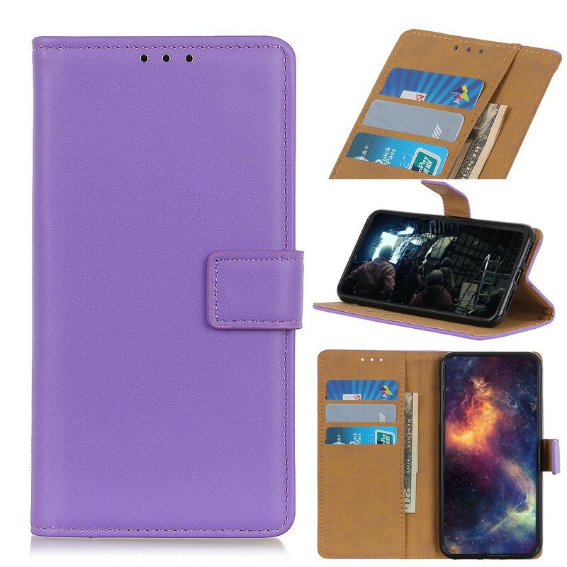 Kotelot Samsung Galaxy A31 Tavallista Keinonahkaa
