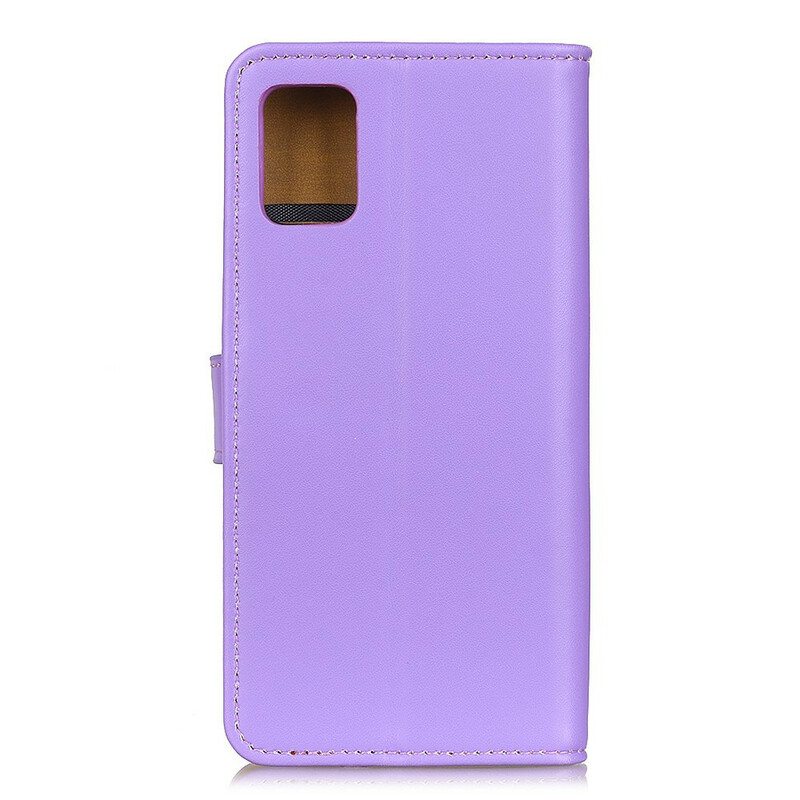 Kotelot Samsung Galaxy A31 Tavallista Keinonahkaa